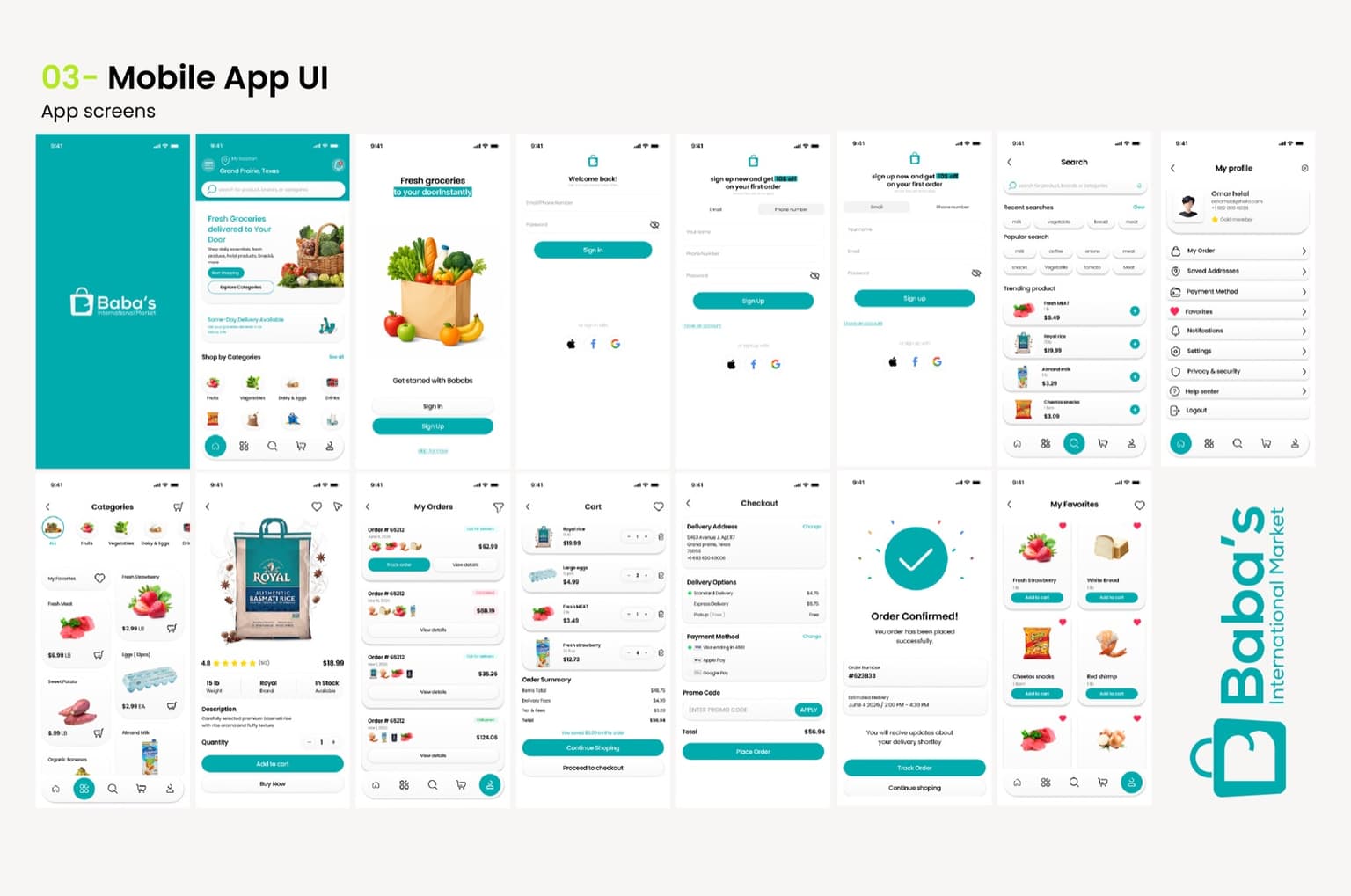 Baba's Retail Marketing Design System gallery image 4
