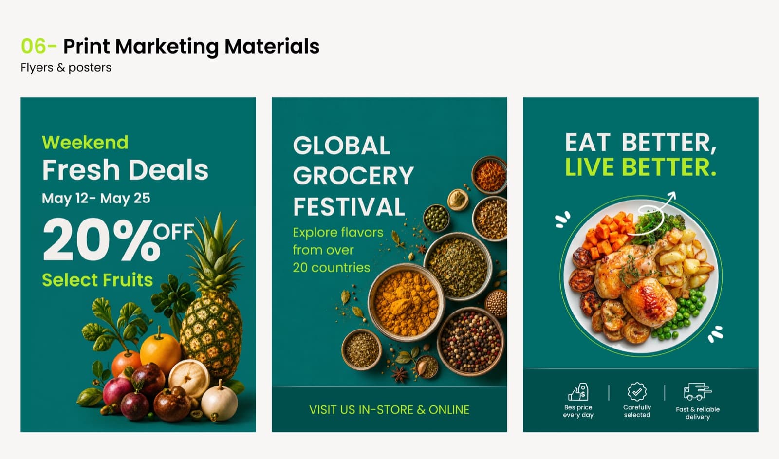 Omar Helal retail campaign design project - Baba's Retail Marketing System gallery image 7