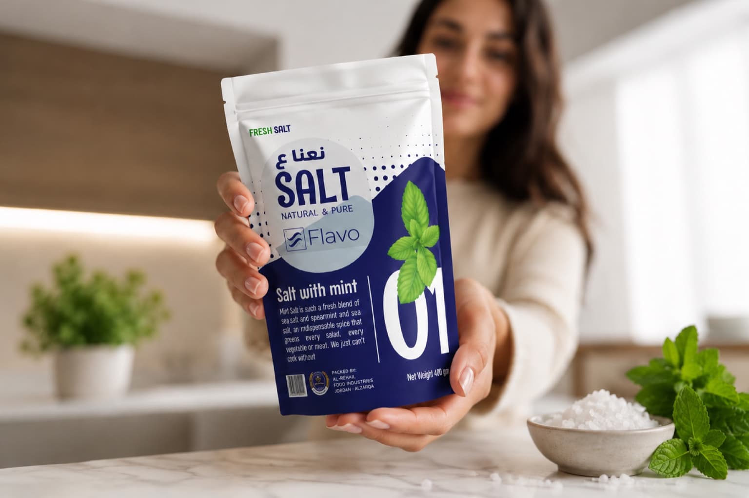 Flavo Premium Salt Packaging cover