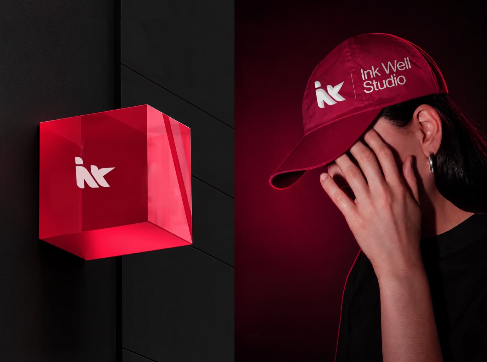 Omar Helal brand identity design project - Inkwell Creative Brand System gallery image 3
