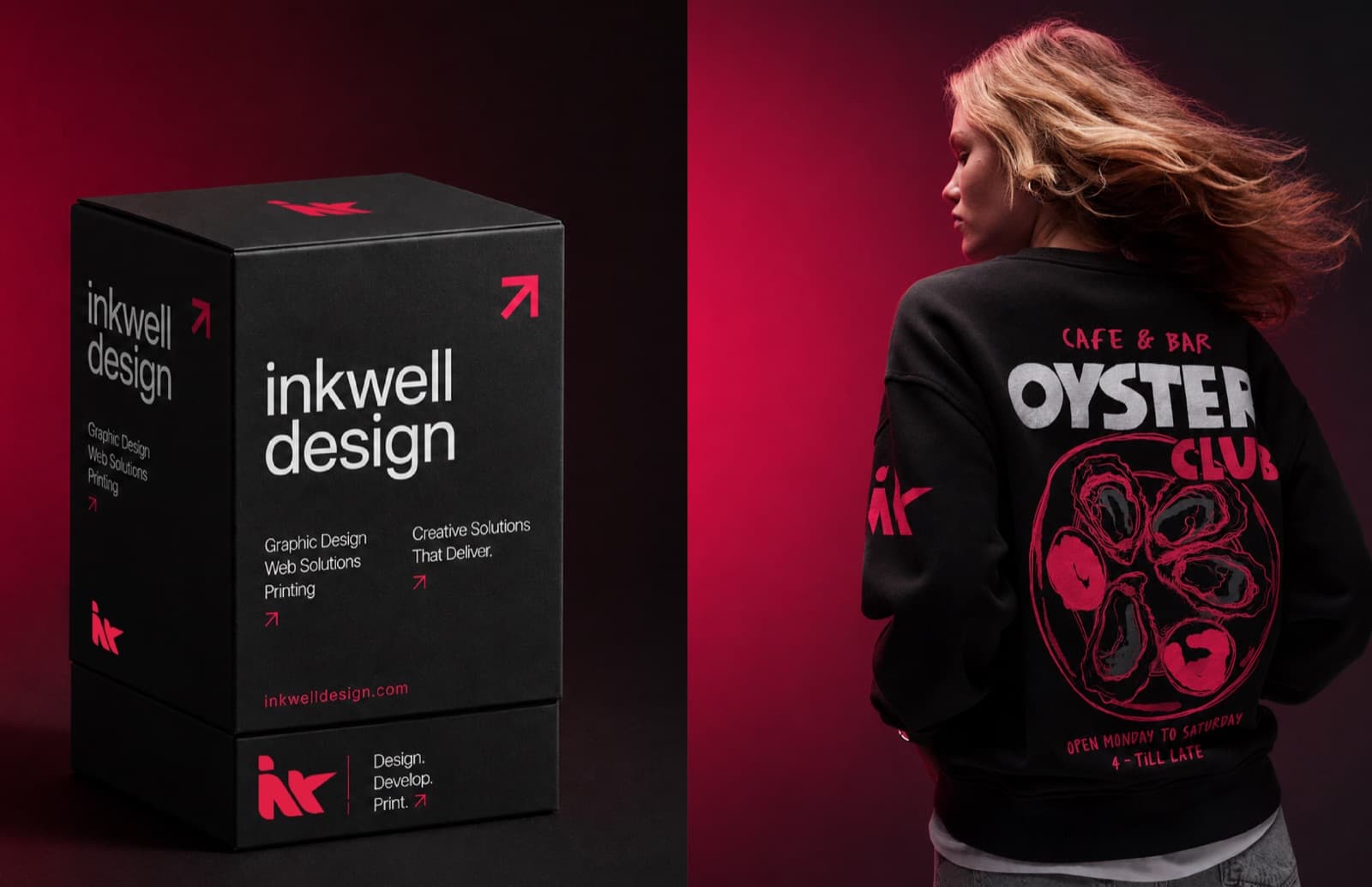 Omar Helal brand identity design project - Inkwell Creative Brand System gallery image 6