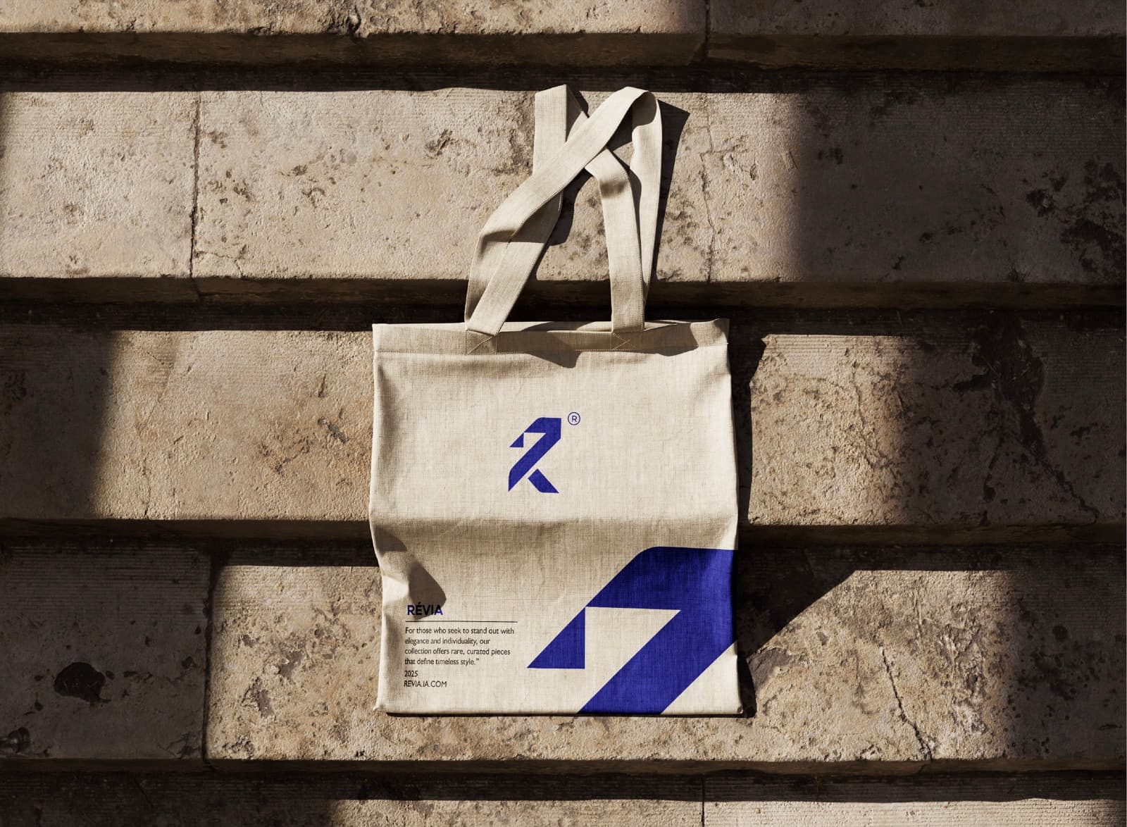 Omar Helal fashion brand identity project - RÉVIA Fashion Brand Identity gallery image 3