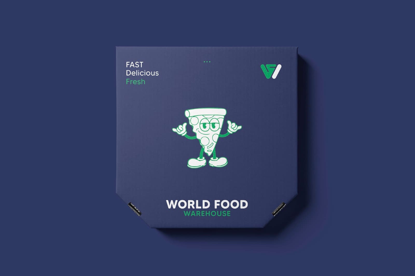 Omar Helal food retail brand identity project - World Food Warehouse Brand Identity gallery image 7