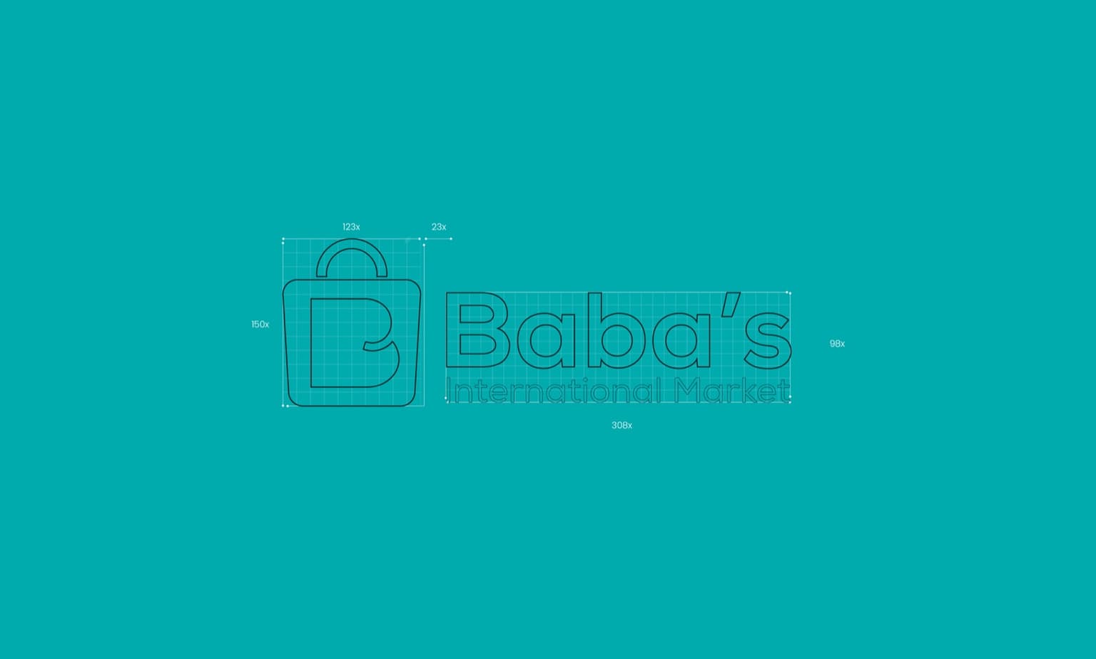 Baba's International Market Brand Identity gallery image 1