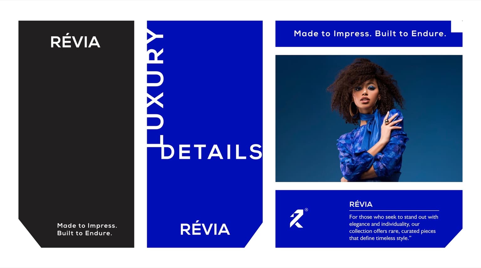 RÉVIA Fashion Brand Identity gallery image 5